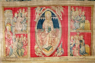 Christ en majesté avec les bêtes apocalyptiques et les vingt-quatre vieillards, no.4 de 